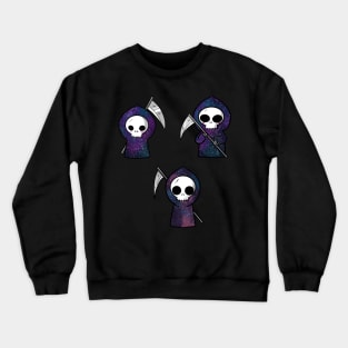 Three Galaxy grim reaper Crewneck Sweatshirt